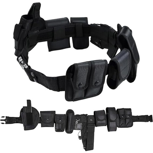 Ceinture tactique militaire pour agent de sécurité