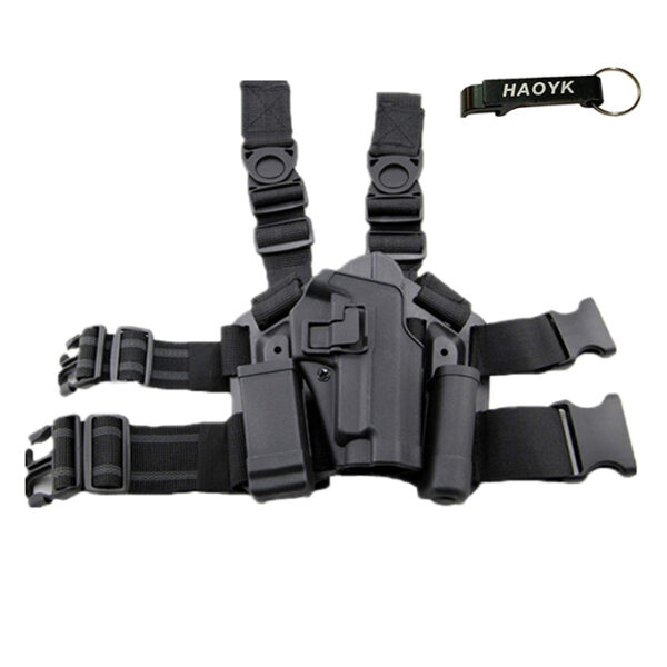Holsters Cuisse Tactique pour agent de Sécurité