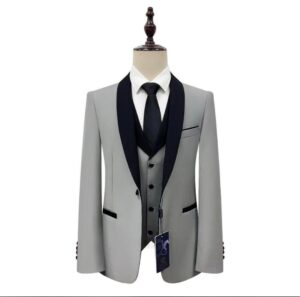 Costume - 3 Pièces - Homme - Gris