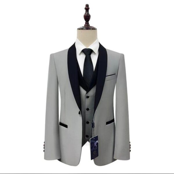 Costume - 3 Pièces - Homme - Gris