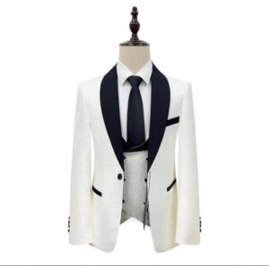 Costume - 3 Pièces - Homme - Blanc