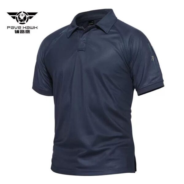 Polo Militaire Bleu