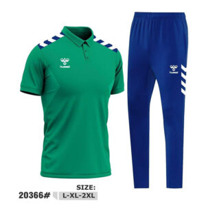 Tenue de Sport unisex - Vert/Bleu