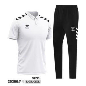 Tenue de Sport unisex - Noir/Blanc