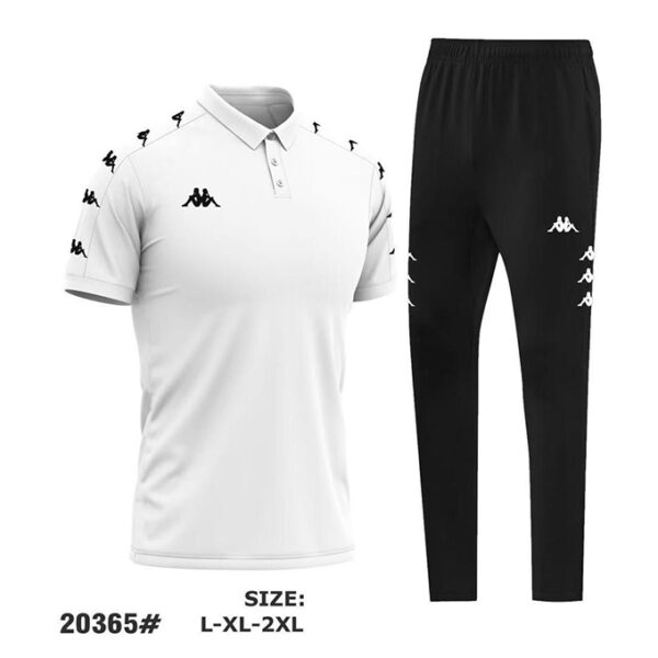 Tenue de Sport unisex - Noir/Blanc