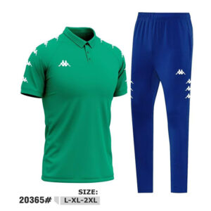 Tenue de Sport unisex - Vert/Bleu