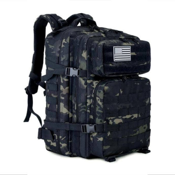 Sac à Dos camouflage - Sac de sécurité - Noir