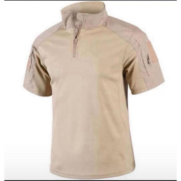 Polo militaire à manches courtes pour homme à séchage rapide