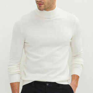 Pull-Over manche longue - Coton - Col Rond