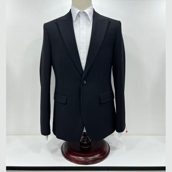 Veste Blazer pour homme prés du corps - Noir