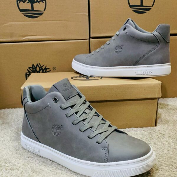 BASKET MONTANTE GRIS