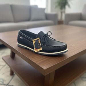 Mocassin Cuir "M20" Bleu