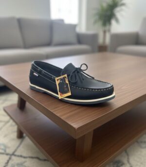 Mocassin Cuir "M20" Bleu