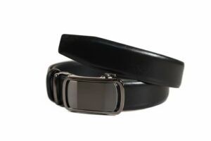 Ceinture en Cuir Noir