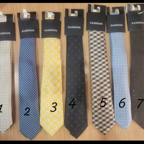 Cravates (choix par numéro)