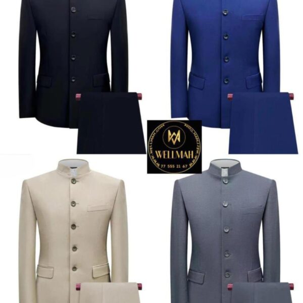 Costume Africain Col Mao