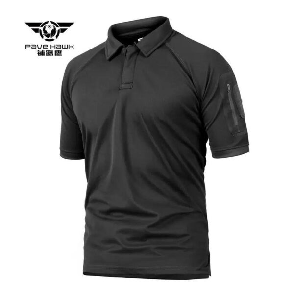 Polo Militaire Noir